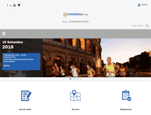 Tablet Screenshot of corriroma.it